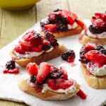 Balsamic Berry Bruschetta Balsamic Berry Bruschetta